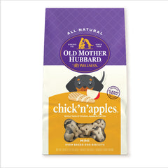 Old Mother Hubbard by Wellness Classic Chick'N'Apples Natural Mini Oven-Baked Biscuits Dog Treats, 20 Ounce Bag