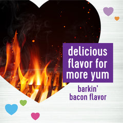 Wellness Barkin' Bacon Flavored Soft Chew Skin & Coat Supplements for Dogs