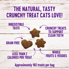 Wellness Kittles Crunchy Natural Grain Free Cat Treats, Chicken & Cranberries