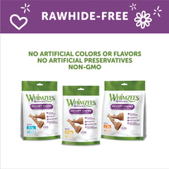 Whimzees Wellness Occupy Dog Dental Treats, Natural Chews, Medium Size