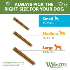 Whimzees Wellness Variety Pack Dog Dental Treats, Natural Chews, Small Size