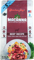 Grandma Lucy’s® Macanna™ Freeze Dried Grain Free Beef Recipe Dog Food