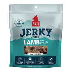 PLATO DOG GRAIN FREE JERKY BITES 6 OZ