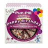 The Lazy Dog Cookie Co., Happy Birthday for A Special Dog Pup-Pie, Dog Birthday Treat, Gotcha Day Gift, Puppy Party Snacks, Made in USA, 6 in., 5 oz. (Pack of 1)