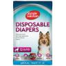 HERO PET Simple Solution Disposable Dog Diapers for Female Dogs | Super Absorbent Leak-Proof Fit