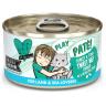 Weruva B.F.F. Play - Best Feline Friend Paté Lovers, Aw Yeah!, Turkey & Tuna Tweet Me! with Turkey & Tuna 2.8-oz(Pack of 12)