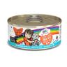 Weruva B.F.F. OMG - Best Feline Friend Oh My Gravy! Grain-Free Wet Cat Food Cans, Crazy 4 U! Chicken & Salmon (Pack of 8)
