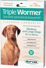 Durvet® Triple Wormer™ (Chewable Tablets)