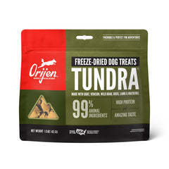 ORIJEN Freeze Dried TUNDRA Dog Treats, WholePrey Ingredients
