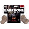 Pet Qwerks Dinosaur BarkBone - Nylon Dog Bone for Aggressive Chewers - Bacon Flavor