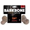 Pet Qwerks Dinosaur BarkBone - Nylon Dog Bone for Aggressive Chewers - Bacon Flavor
