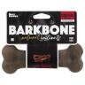 Pet Qwerks Original BarkBone - Nylon Dog Bone for Aggressive Chewers - Bacon Flavor