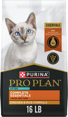 Purina Pro Plan Kitten Dry Cat Food Chicken & Rice Formula – 16 lb Bag