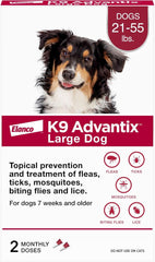 Elanco K9 Advantix™ for Large Dogs – 2 Monthly Doses