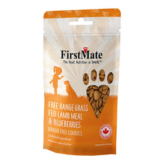 FirstMate Grain-Free Lamb & Blueberry Dog Treats – Biscuit Style