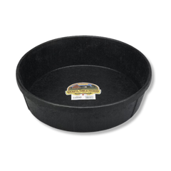 Little Giant® Heavy Duty Rubber Tub | Durable Rubber Feed Pan | Indoor & Outdoor Use | Rubber Feed Bucket |