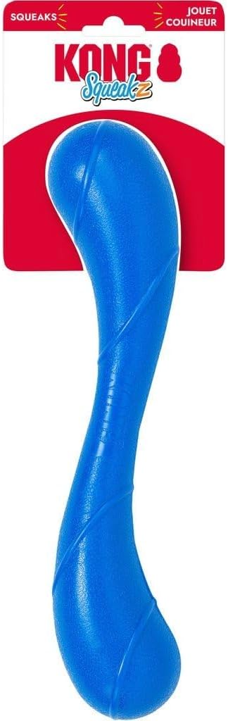 KONG Squeakz Stick Dog Toy – Medium Blue – Big Dog Pet Supply
