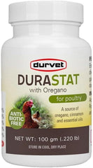 Durvet DuraStat with Oregano Poultry Supplement (4 gm & 100 gm)