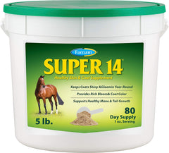 Farnam® Super 14 Healthy Skin & Coat Supplement – 5 lb