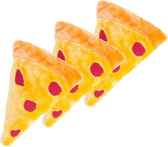 ZippyPaws Squeakie Emojiz Pizza Slice Plush Dog Toy