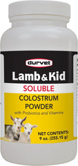 Durvet® Lamb & Kid Colostrum Powder – 9 oz for Newborn Goats & Sheep