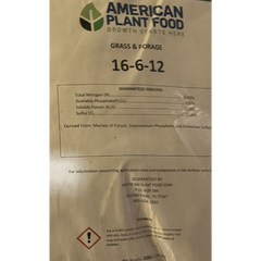 16-6-12/15S Grass & Forage Fertilizer – 50 lb Bag