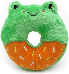 ZippyPaws Donutz Buddies Dog Toy Frog