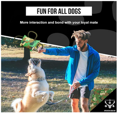 Operation Good Boy Tri-Handled Bite Pillow Tug Dog Toy