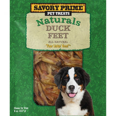 Savory Prime Naturals Duck Feet Dog Chews 8 oz.