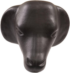Mustang® Calf Roping Head – Black Plastic, 12” Ear Spread