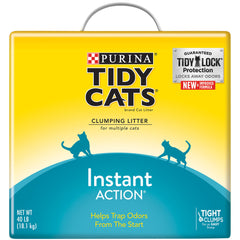 Tidy Cats Instant Action Scoop Clumping Cat Litter 40 lb Box