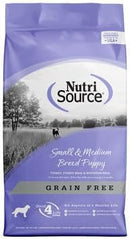 NutriSource, Small & Medium Breed Puppy Grain Free Dry Dog Food, 4 lb