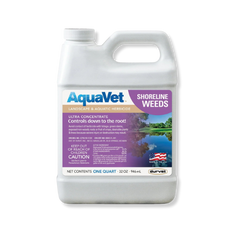AquaVet® Shoreline Weeds – 32 oz Aquatic Herbicide for Cattails & Shoreline Vegetation
