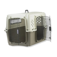 Pet Lodge® Double Door Plastic Pet Crate