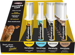 Durvet Healthy Calf 24-Count Display – Complete Digestive Support for Newborn Calves