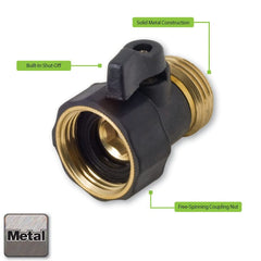 Metal Valve with Shutoff