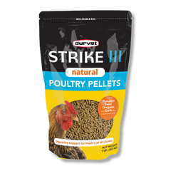 Durvet® Strike III Natural Poultry Pellets – 1 lb
