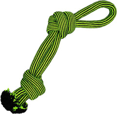 Jolly Pets® Knot-N-Chew Rope Dog Toy (Looped/2 Knots) – Large/XL