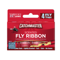 Catchmaster® Fly & Bug Scented Ribbon – 24 x 4 Pack