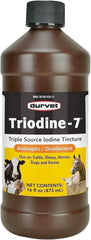 Durvet® TRIODINE-7 – Triple-Source Iodine Topical Antiseptic 16 oz