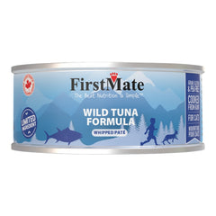 FirstMate Grain-Free Tuna Wet Cat Food (Pâté) – 3.2oz Cans (Case of 24)