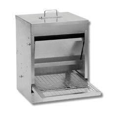 Little Giant® Galvanized Treadle Poultry Feeder