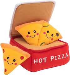 ZippyPaws Burrow for Small & Medium Dogs- Pizza Box