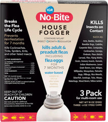 Durvet® No-Bite™ IGR House Fogger – 3 Pack for Flea & Insect Control