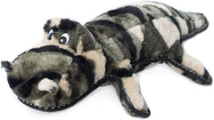 ZippyPaws Plush Gator- Dog Squeaky X-large Toys - Camron the Camo Gator