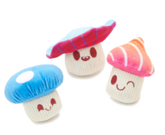 Bark Alice’S Magic Mushrooms Dog Toy Extra Small / Small