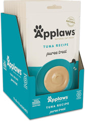Applaws Lickable Cat Treats – Tuna Purée (60 x 0.5 oz Sachets)
