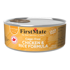 FirstMate Cat Chicken & Rice Recipe Wet Cat Food – 5.5 oz (Single Can)