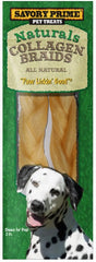 Savory Prime Naturals Collagen Braids 10" 2 ct