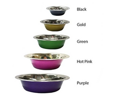 Valhoma® Stainless Steel Colored Bowl | 64 oz | 1 each